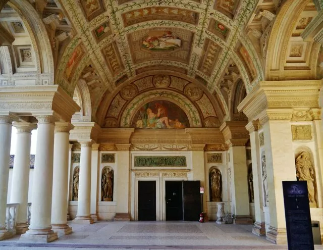 Die Loggia von David im Palazzo del Te