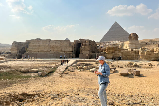 Professorin Eman Ghoneim studiert den antiken Nilarm