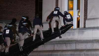 Dreistellige Zahl an Festnahmen: Polizei beendet Pro-Palästina-Protest an Columbia-Universität