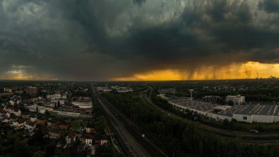 Gewitter und Starkregen: Eifel, Köln, Düsseldorf, Frankfurt, Ahrtal