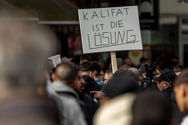 Mehr als 1000 Teilnehmer hatten am vergangenen Wochenende an einer von Islamisten organisierten Demonstration in Hamburg teilgenommen.