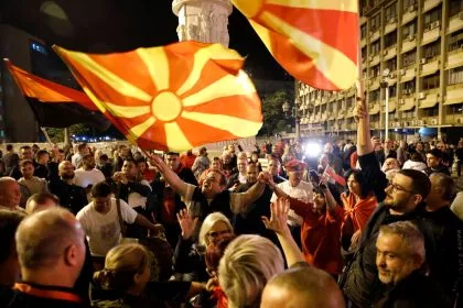 Nordmazedonien: Opposition feiert Machtwechsel