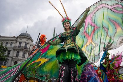 Traditioneller Umzug: Karneval der Kulturen in Berlin