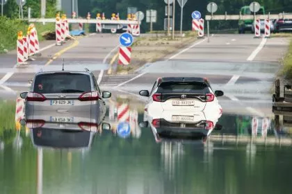 Erneute Unwetter und Starkregen: von der Eifel über Mittelhessen bis nach Südostbayern