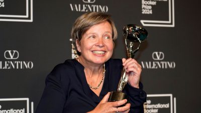 Deutsche Schriftstellerin Jenny Erpenbeck gewinnt International Booker Prize