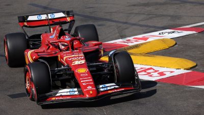 Leclerc rast in Monaco auf ersten Startplatz