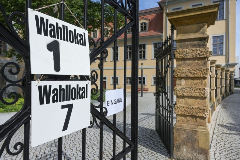 Die Auszählungen nach den Kommunalwahlen in Thüringen laufen.