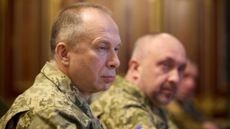 Olexander Syrskyj ist der Oberbefehlshaber der ukrainischen Streitkräfte.