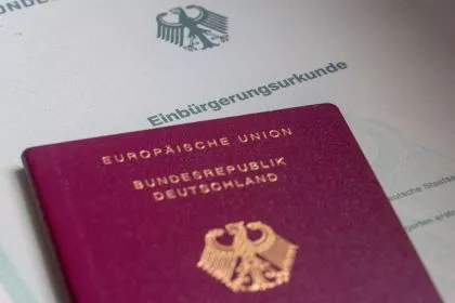 Größte Zahl an Einbürgerungen seit der Jahrtausendwende