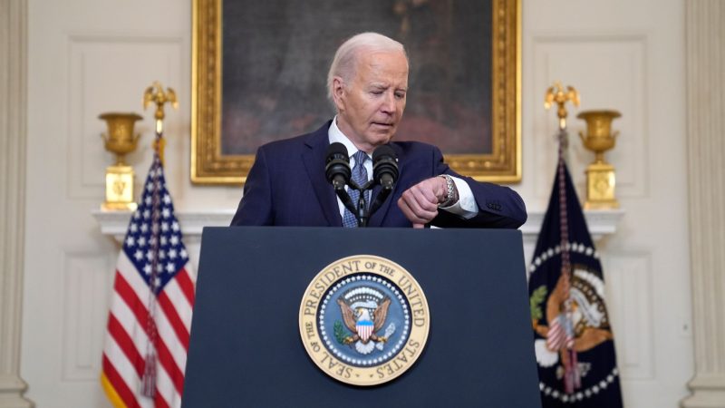 «Es ist ein Fahrplan für einen dauerhaften Waffenstillstand und die Freilassung aller Geiseln.» Joe Biden.