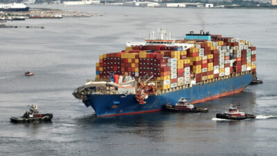 Hafen wieder frei: Baltimore nach Brückeneinsturz wieder schiffbar