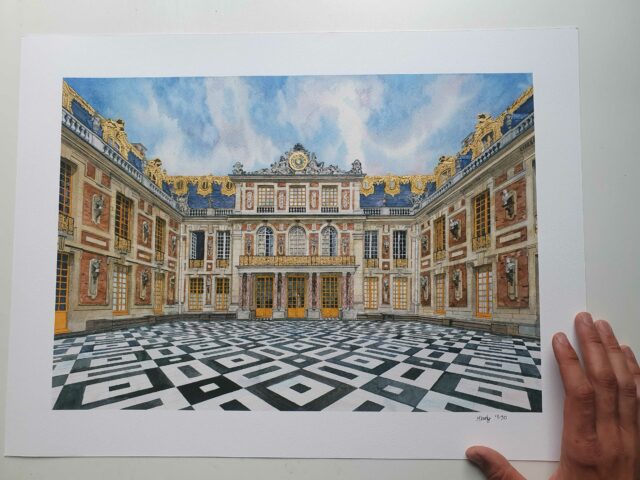 „Palace of Versailles“ von Max Kerly