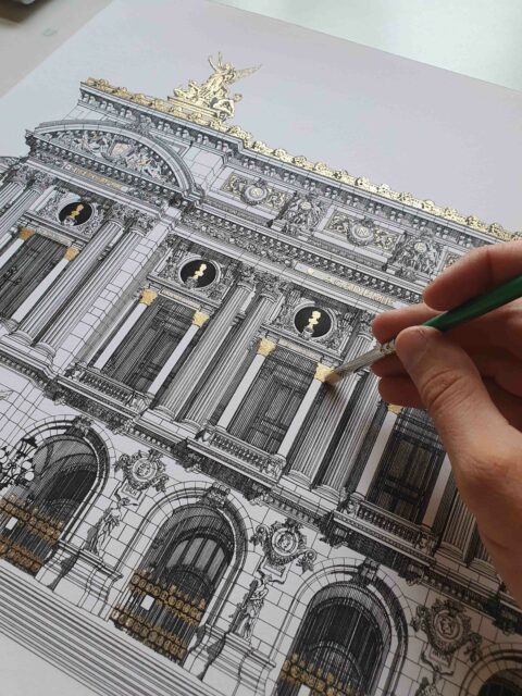 „Paris Opera House“ von Max Kerly