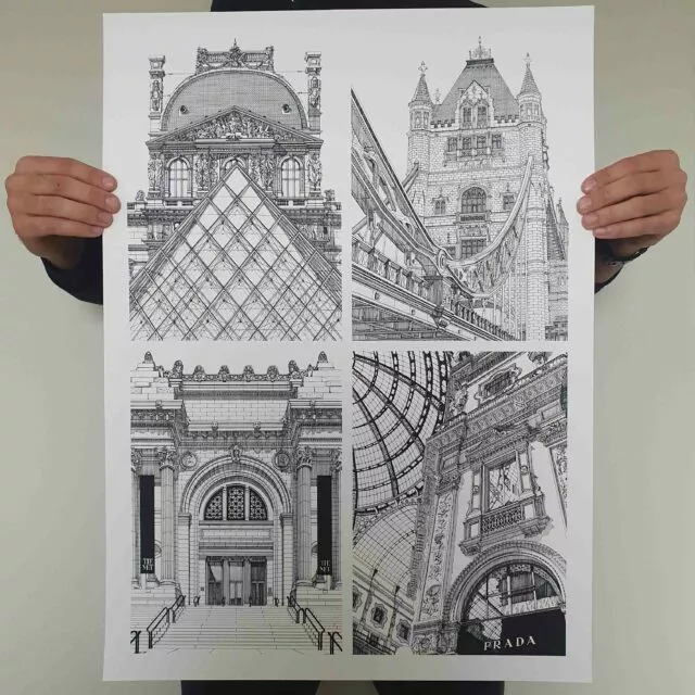 „Postcards from Fashion Week“ von Max Kerly