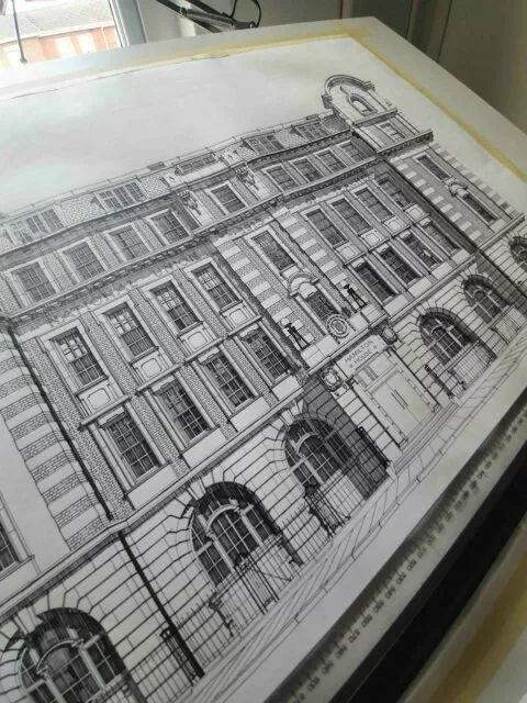 „Hamilton House, London“ von Max Kerly