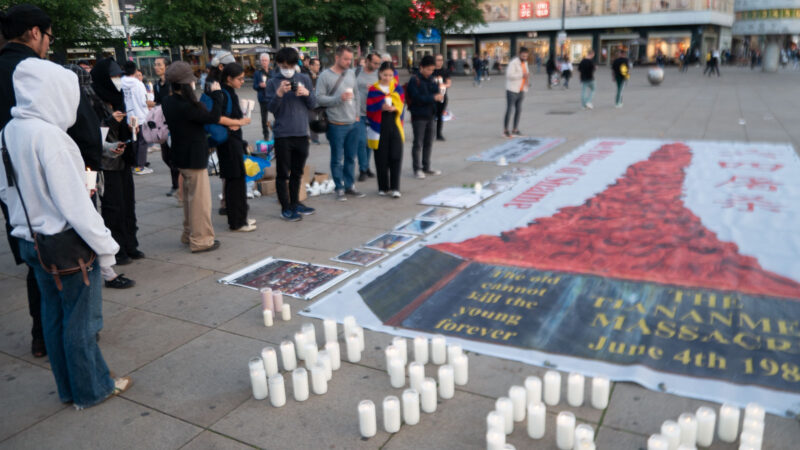 35 Jahre nach Blutbad: Gedenken an Tiananmen-Massaker in Berlin