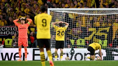 Realer Alptraum: Dortmund verliert Champions-League-Finale