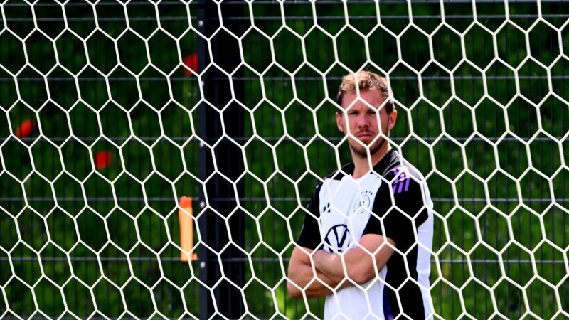 Kurz nach der EM-Generalprobe gegen Griechenland muss Nagelsmann sein Aufgebot mit 26 Spielern bei der UEFA melden.