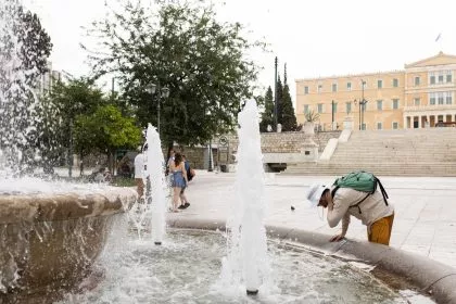 Temperaturen bis 45 Grad: Hitze in Ägäis erreicht Höhepunkt