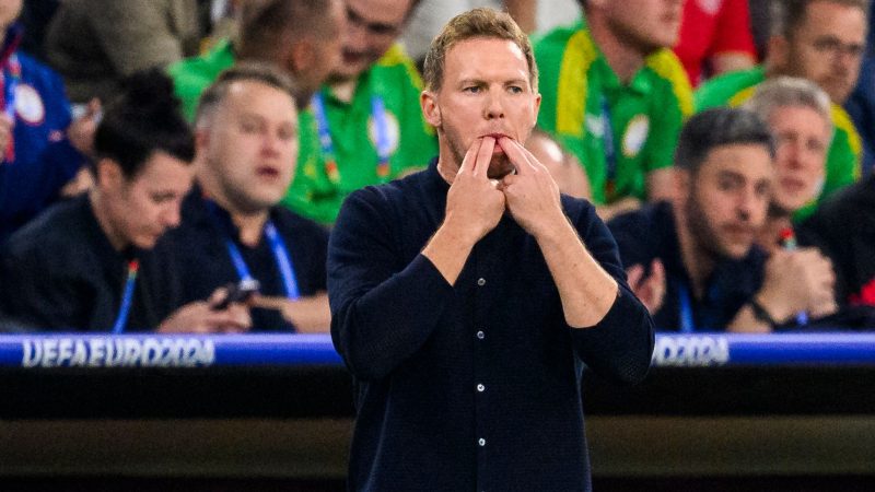 Bundestrainer Julian Nagelsmann bereitet sein Team auf das Ungarn-Spiel vor.