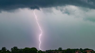 Gewitter mit Unwetter-Potenzial in der neuen Woche