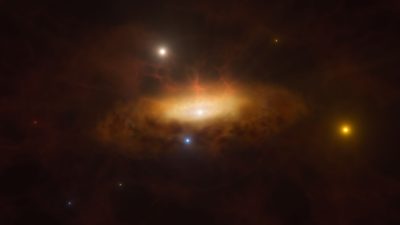 Forscher beobachten das Erwachen eines Schwarzen Lochs