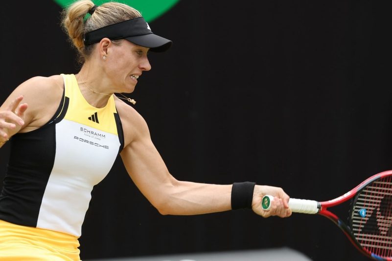 Angelique Kerber musste sich der Tschechin Linda Noskova geschlagen geben.