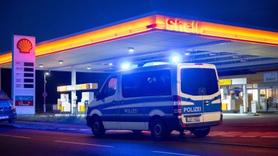 Drei Verletzte nach Schüssen an Tankstelle in Merseburg