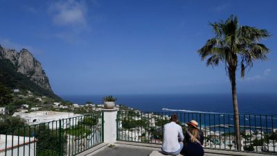 Capri ohne Wasserversorgung: Touristenstopp