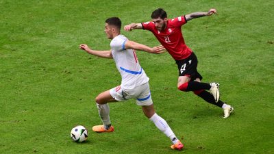 EM-Neuling Georgien holt ersten Punkt – 1:1 gegen Tschechien