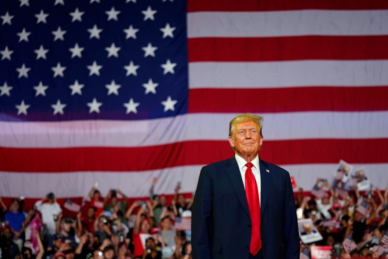 Der ehemalige US-Präsident und aktuelle Präsidentschaftsbewerber Donald Trump hat sich nach eigenen Angaben für einen Vizekandidaten oder eine Vizekandidatin bei der Wahl im November entschieden - einen Namen nennt er aber noch nicht.