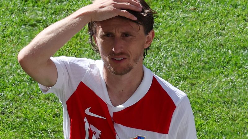 Kann dem kroatischen Spiel bislang nicht seinen Stempel aufdrücken: Luka Modric.