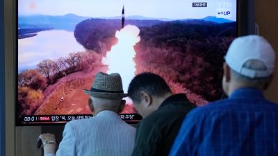 Südkorea: Nordkorea misslingt neuer Raketentest
