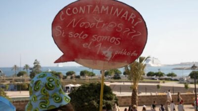 Tausende demonstrieren gegen Massentourismus auf Mallorca