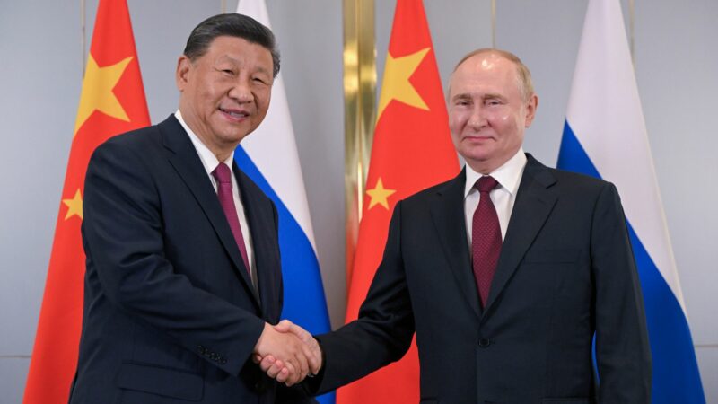Wiedersehen in Kasachstan: Chinas Partei und Staatschef Xi Jinping und Kremlchef Wladimir Putin wollen nach ihrem Treffen im Mai in Pekin nun in Astana das Profil der Shanghaier Organisation für Zusammenarbeit schärfen.