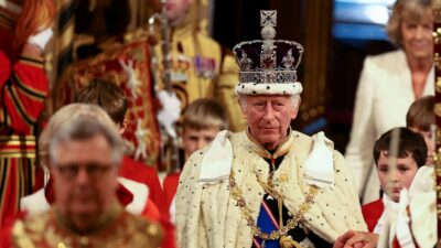 König Charles verliest die Regierungspläne