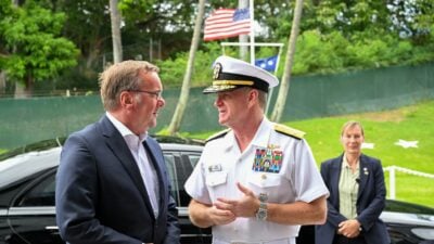Verteidigungsminister Pistorius besucht Pearl Harbor
