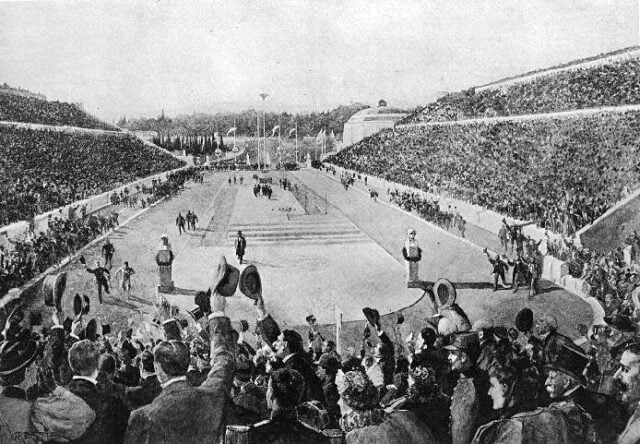 Olympischen Spiele 1896 in Athen