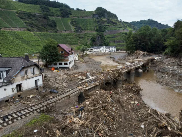 Hochwasser im Ahrtal, Dernau, 4. August 2021