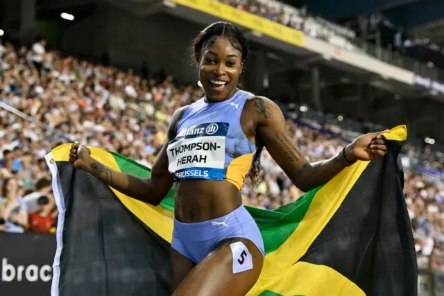 Wenn Transgender im Frauensport teilnehmen, könnte Elaine Thompson bald nicht mehr die schnellste Frau der Welt sein