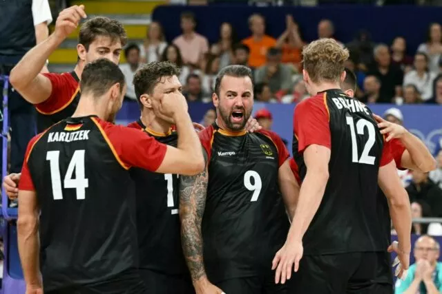 Olympische Spiele 2024 mit den deutschen Volleyballern