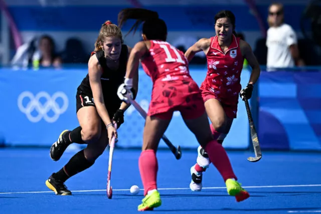 Olympischen Spiele mit den Hockey-Damen