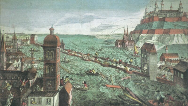 Hochwasser am Main, 1784.