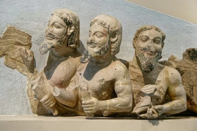 Giebelschmuck des Athena-Tempels der Akropolis
