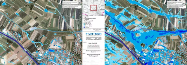 Bin ich durch Starkregen und Hochwasser gefährdet? In Oberkirch können sich die Bürger diese Frage selbst beantworten.