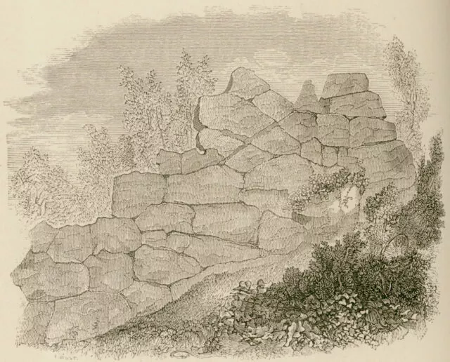 Zyklopenmauer auf der Akropolis