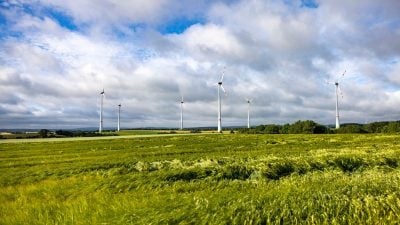 Ausbau der Windenergie im ersten Halbjahr gebremst