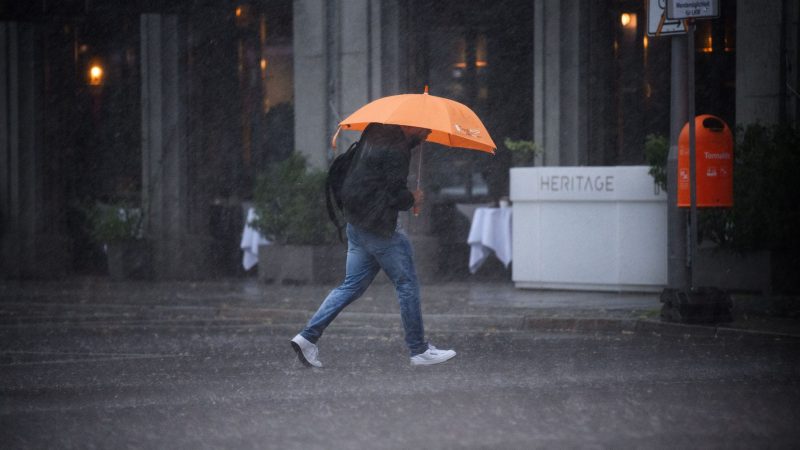 Deutscher Wetterdienst warnt vor schweren Gewittern und Starkregen