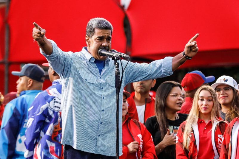 Der autoritäre Staatspräsident Nicolás Maduro strebt eine dritte Amtszeit an. (Archivbild)