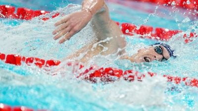 Lukas Märtens hat den deutschen Schwimmern Olympia-Gold beschert.